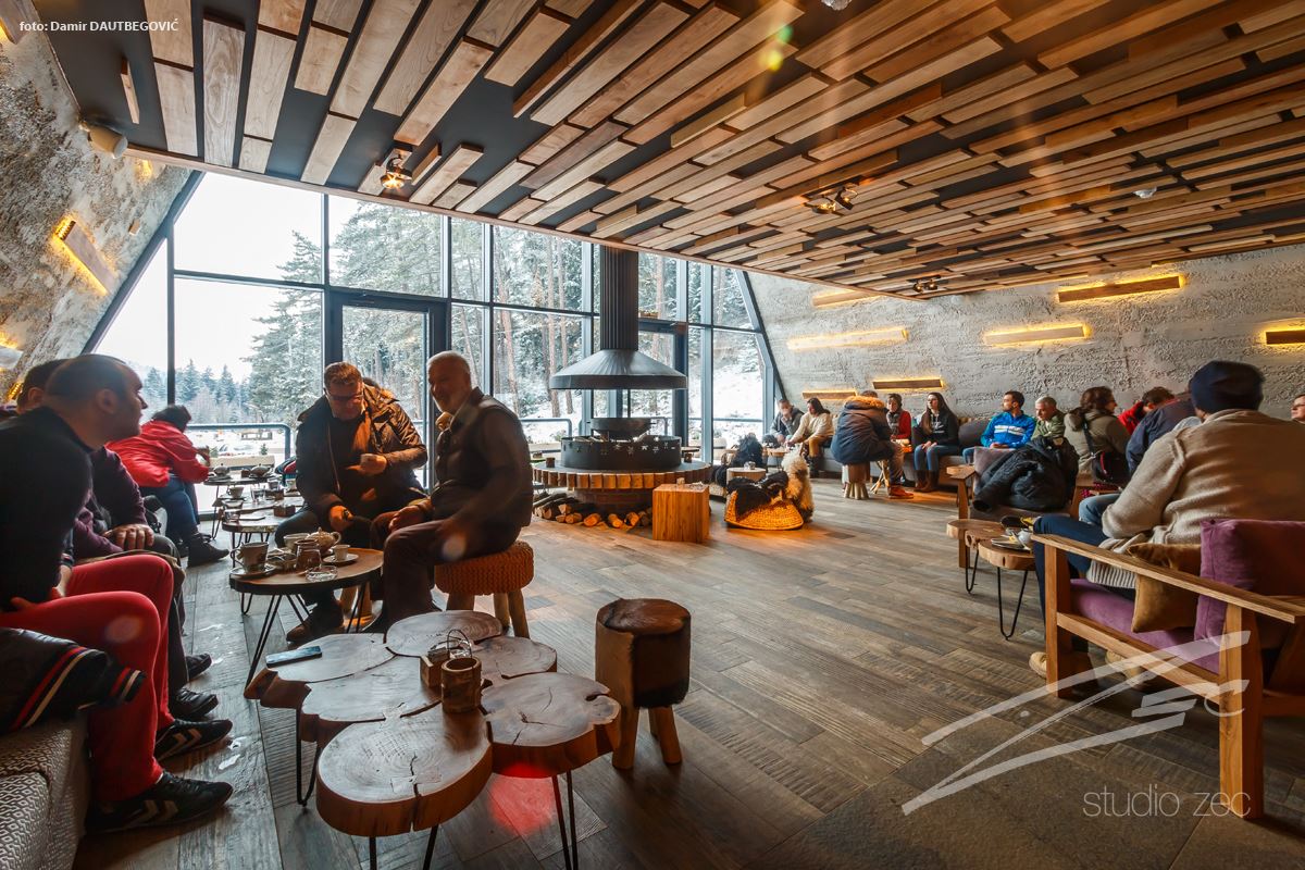 Hotel Pino in Sarajevo, Bosnia by Studio ZEC