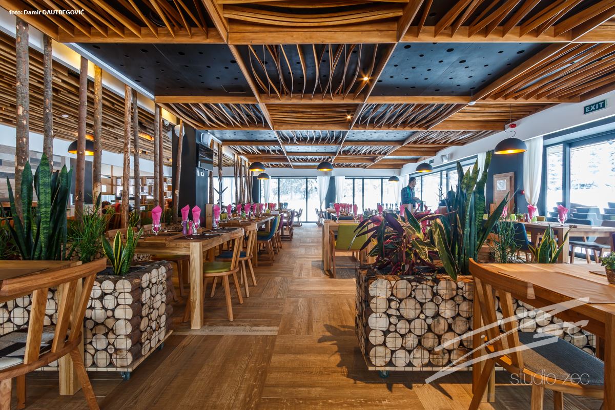 Hotel Pino in Sarajevo, Bosnia by Studio ZEC