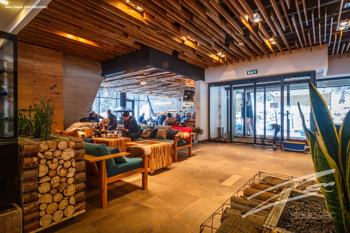 Hotel Pino in Sarajevo, Bosnia by Studio ZEC