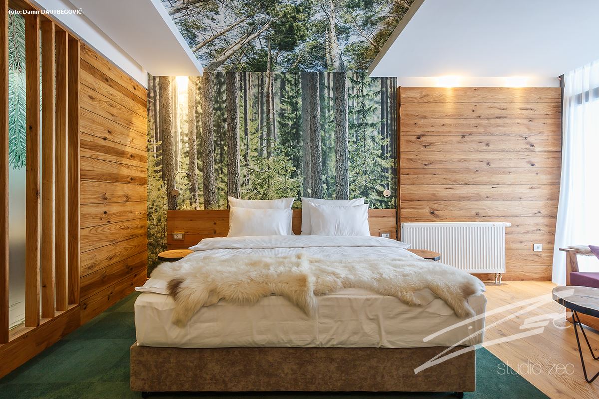 Hotel Pino in Sarajevo, Bosnia by Studio ZEC