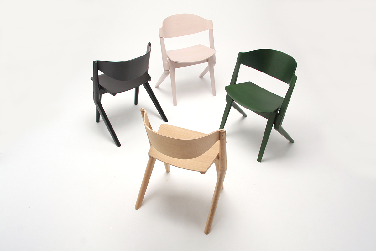 SCOUT Dining Chairs by Christian Haas for Karimoku New Standard