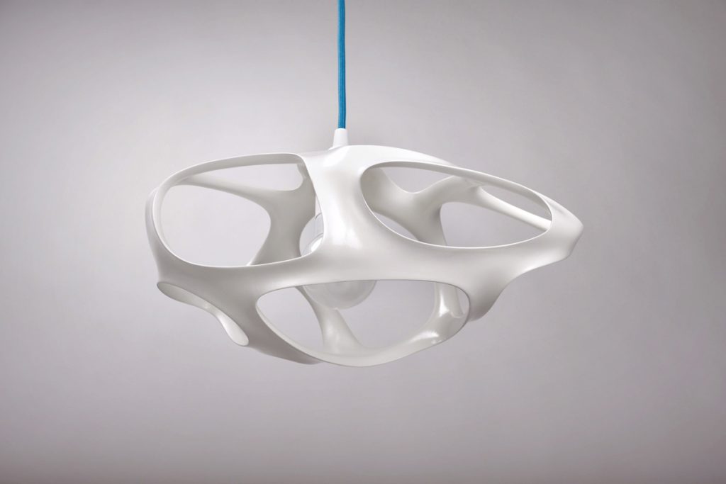 Vivia 3D Printed Lamp by Matus Danko