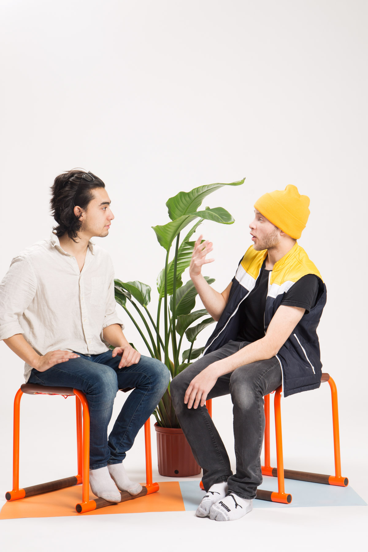 Slot Stools by Luke Gordon