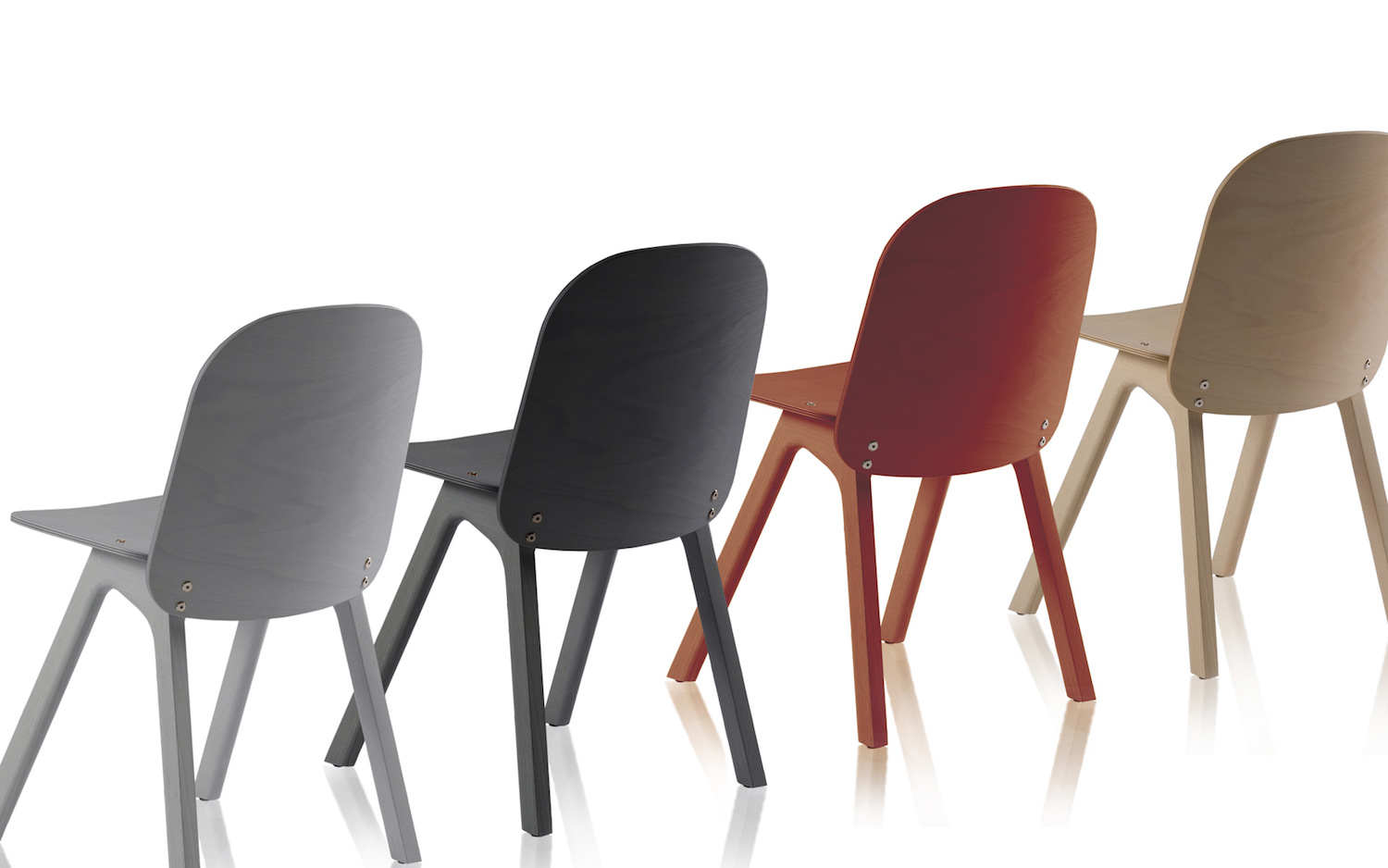 Wedge Chairs by Marcel Sigel for Capdell