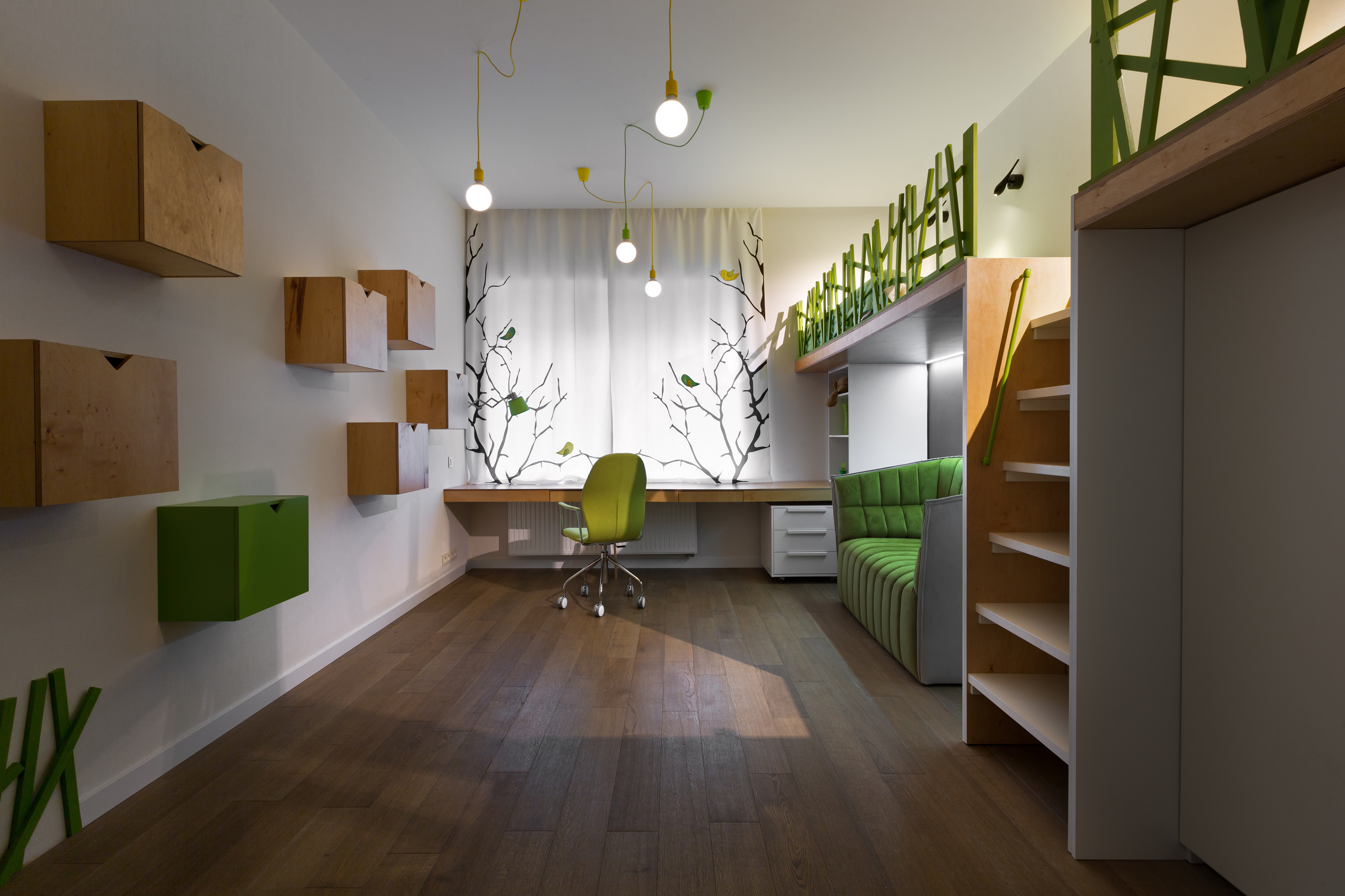 Contemporary Family House CUBE by Yakusha Design Studio