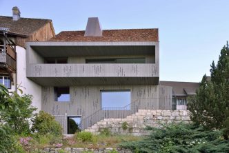 Renovation House Lendenmann in Regensberg, Switzerland by L3P Architekten