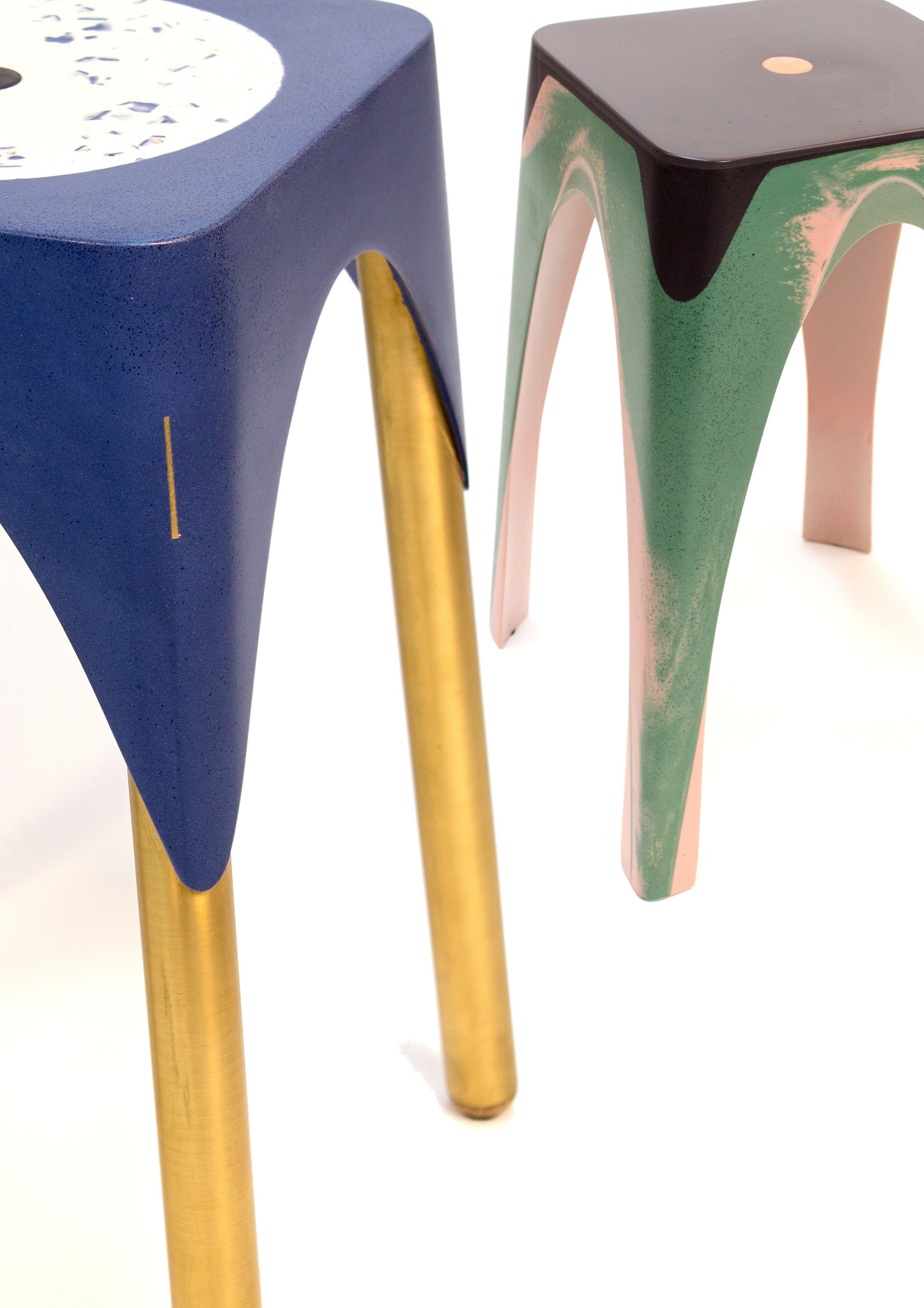 Matter of Motion Stools by Maor Aharon