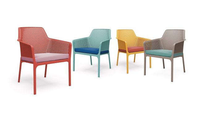 Net Relax Outdoor Chairs by Raffaello Galiotto for Nardi