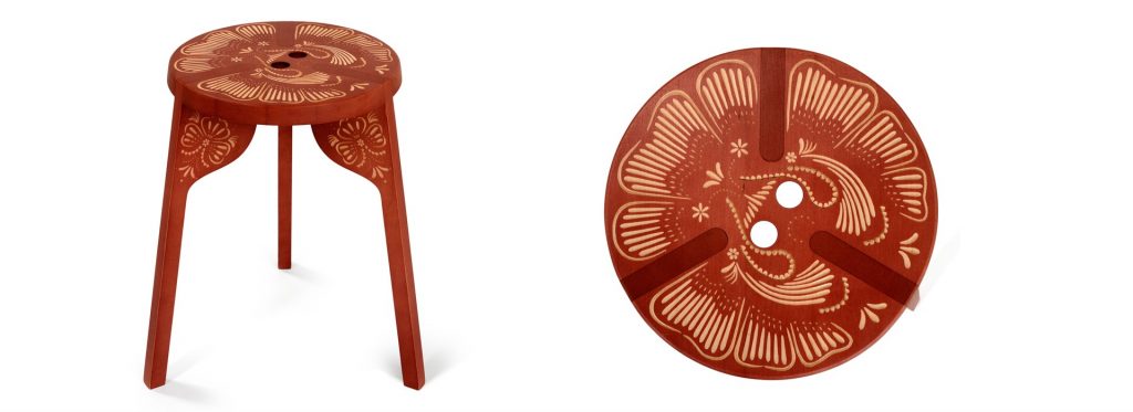 Tattoo Stools by Gert Wingårdh & Sara Helder for Zanat