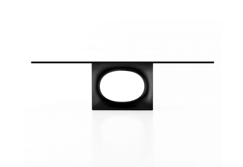 Hole Dining Table by Kensaku Oshiro for Kristalia