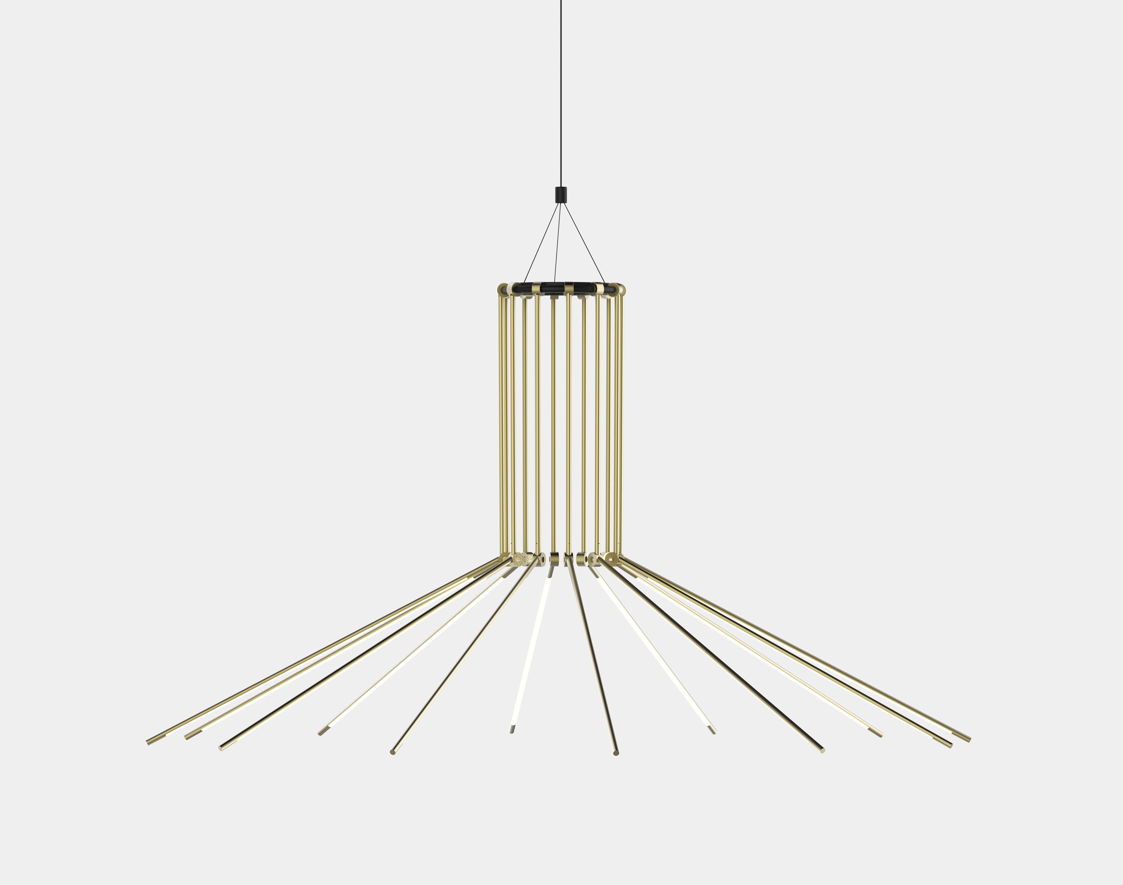 Juniper THIN Chandelier by Peter Bristol