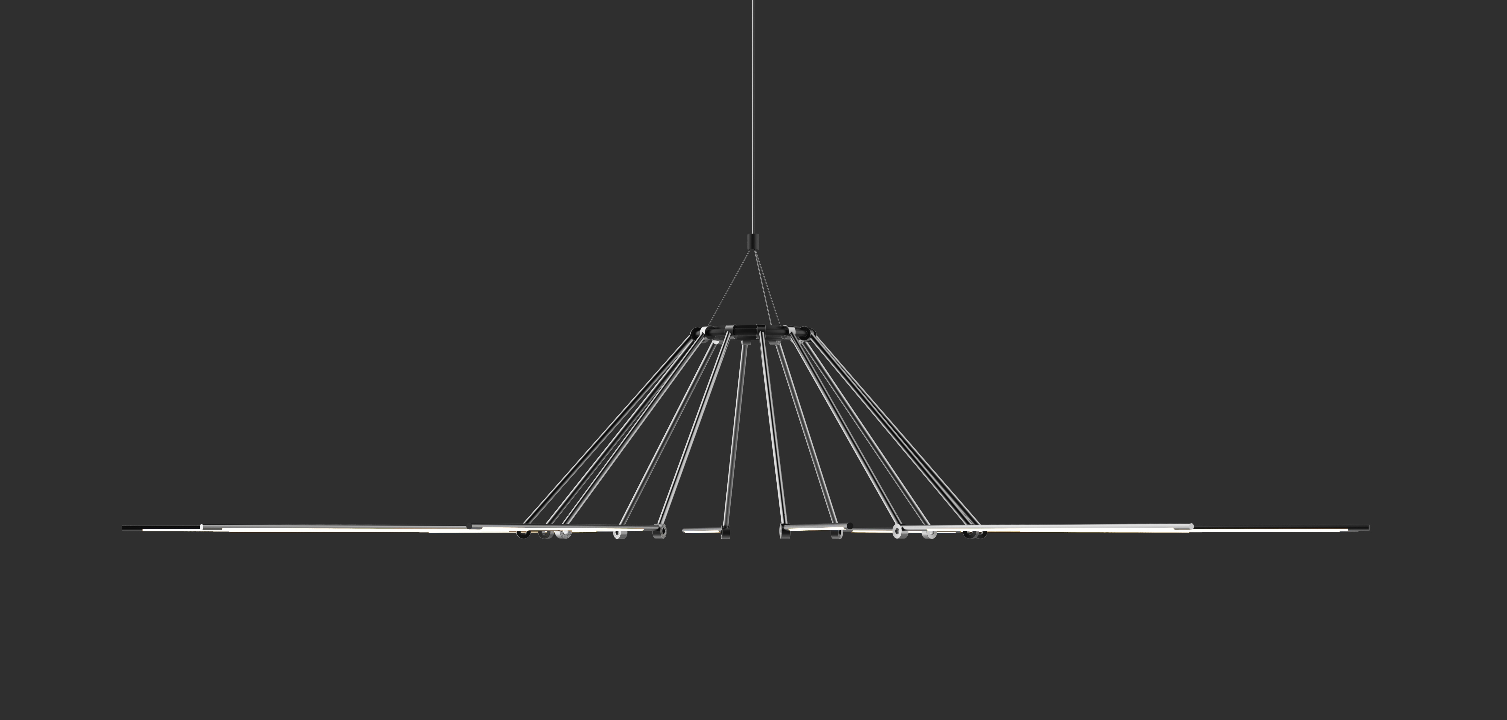 Juniper THIN Chandelier by Peter Bristol