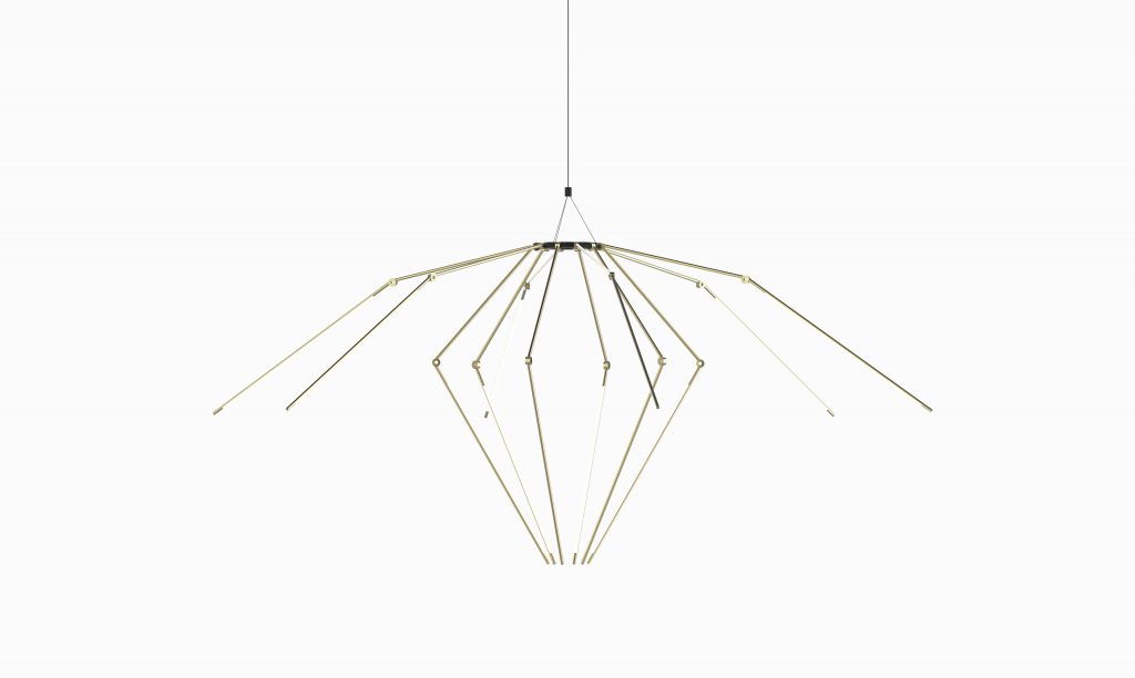 Juniper THIN Chandelier by Peter Bristol