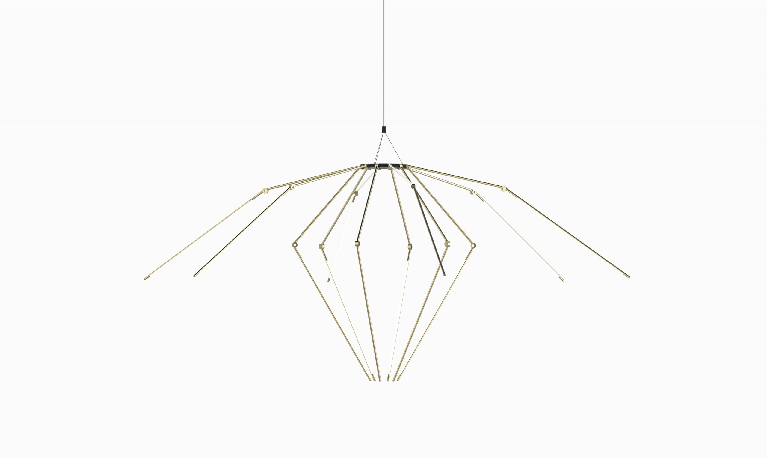 Juniper THIN Chandelier by Peter Bristol