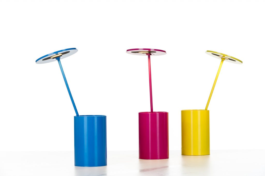 E.T. Table Lamps by Benjamin Hopf for Formagenda