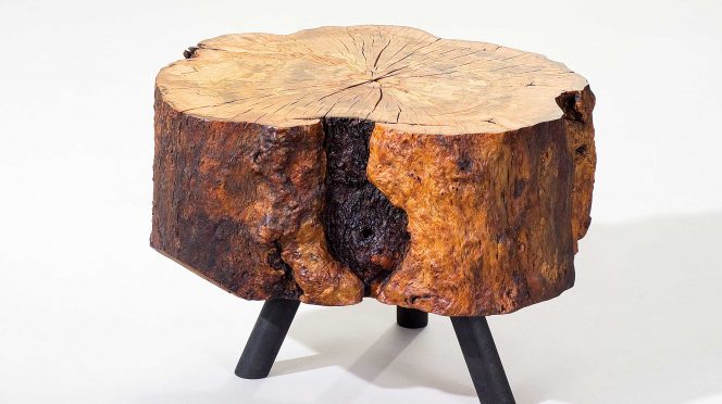 Wood Coffee Table by MORGEN
