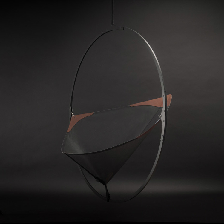 Méliès Hanging Chair by Larose Guyon