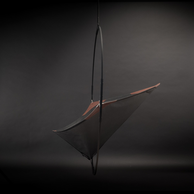 Méliès Hanging Chair by Larose Guyon