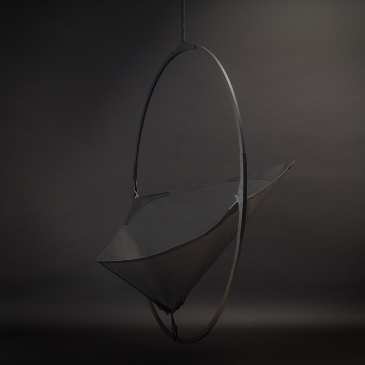 Méliès Hanging Chair by Larose Guyon