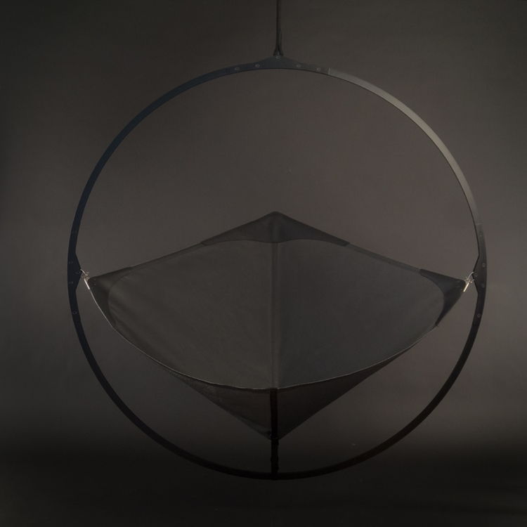 Méliès Hanging Chair by Larose Guyon