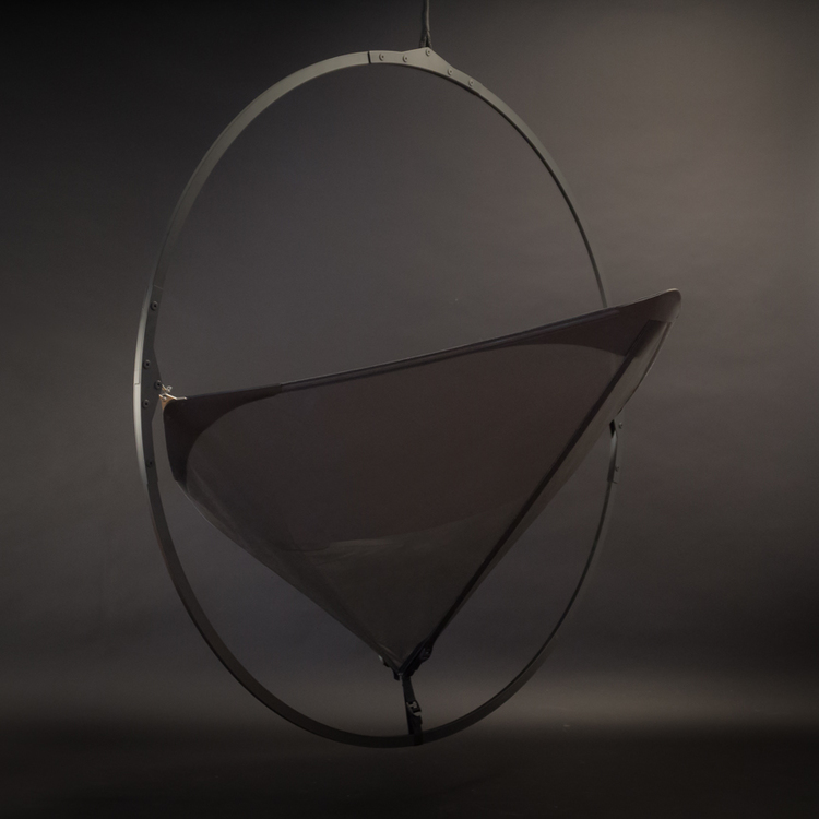 Méliès Hanging Chair by Larose Guyon