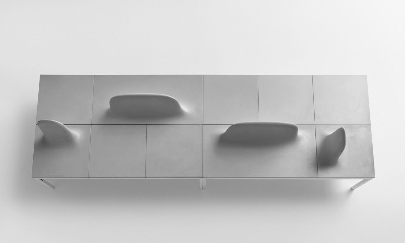 Uluru Bench Collection by Shiro Studio for Metalco