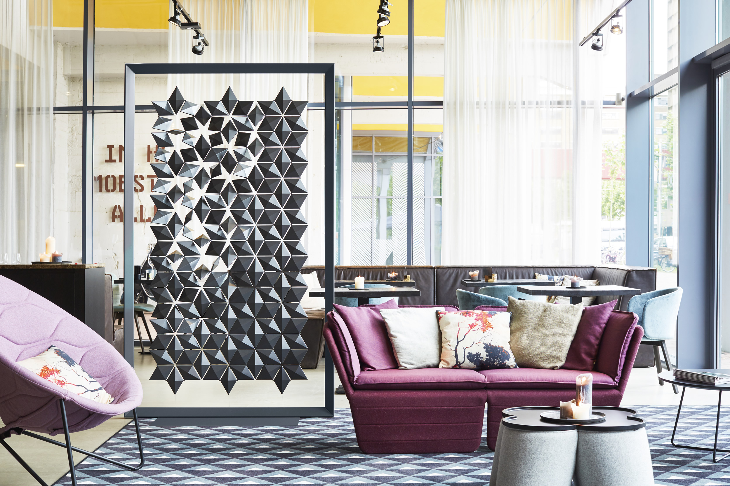 Freestanding Room Divider Facet by Bas van Leeuwen & Mireille Meijs for Bloomming