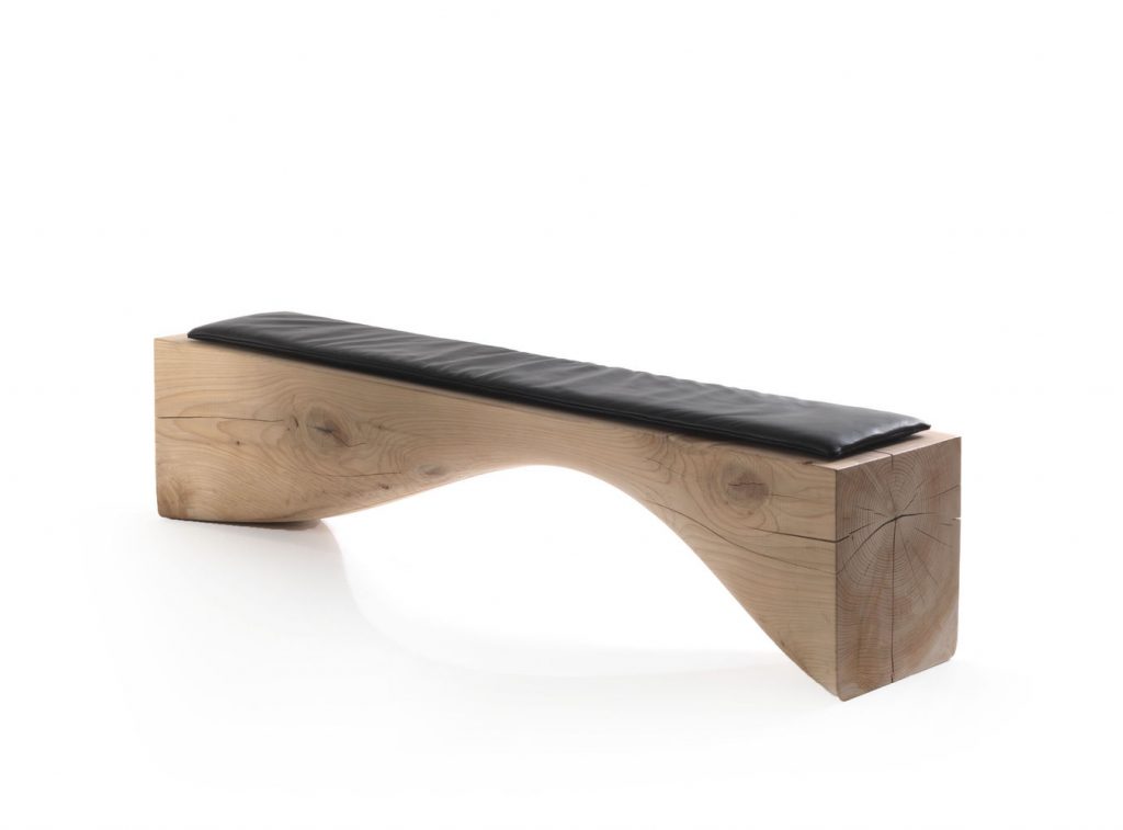Curve Bench by Brodie Neill for Riva 1920
