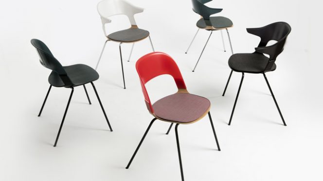 Pair Chair by Benjamin Hubert & Layer for Fritz Hansen