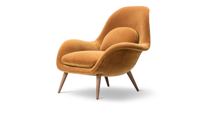 Swoon Lounge Chair by Space Copenhagen for Fredericia Furniture