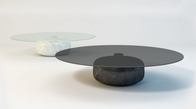 Inoa Coffe Tables by Christophe Pillet for Enne