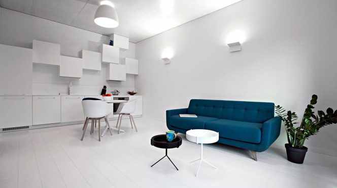 BW Apartment in Vilnius, Lithuania by YCL Styudio