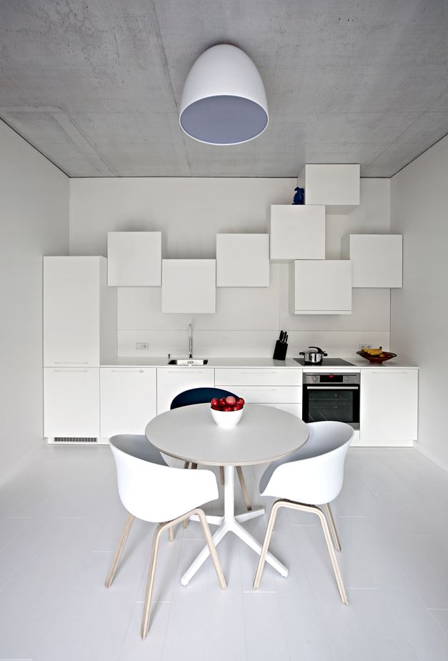 BW Apartment in Vilnius, Lithuania by YCL Styudio
