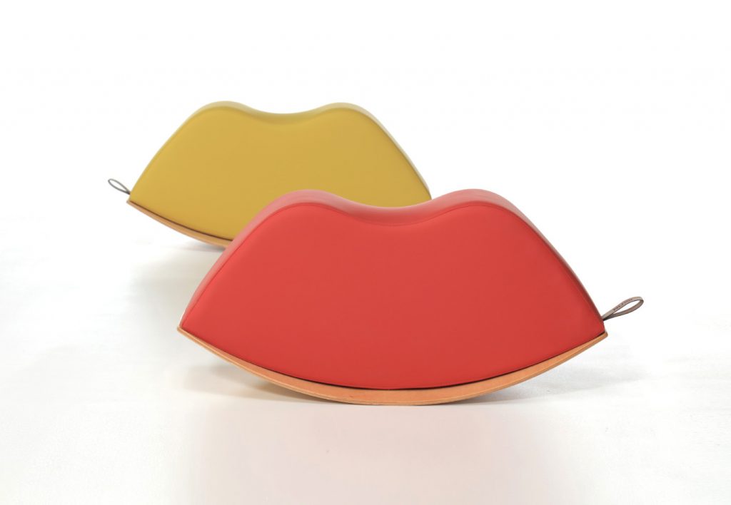 Lips Rocking Poufs by Nurus