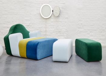 SLICE Sectional Armchair by Pierre Charpin for Ligne Roset
