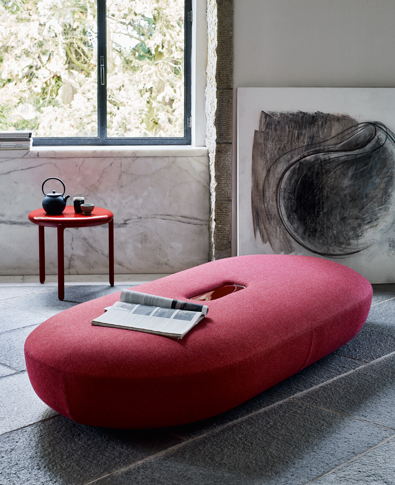 Tabour Ottoman by Doshi Levien for B&B Italia