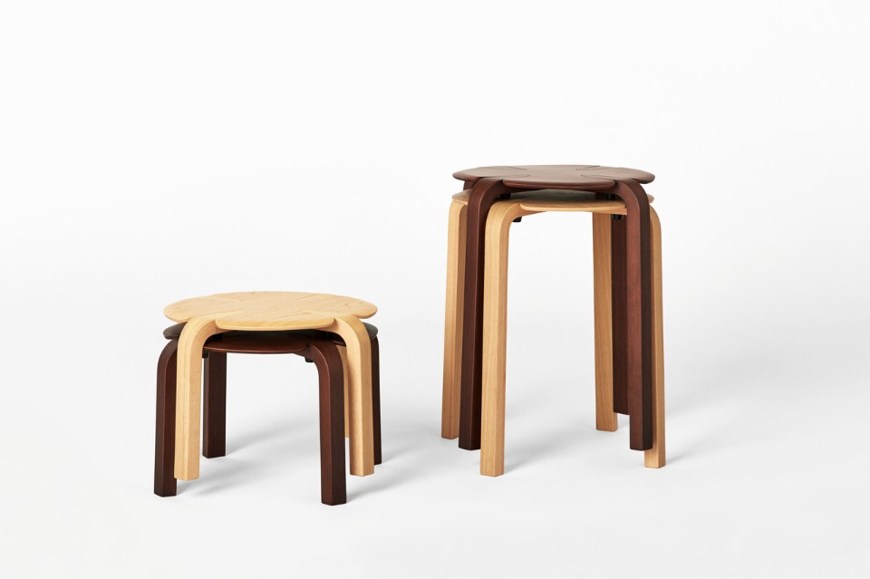 Clover Stools by Richard Hutten for Taiyou&C
