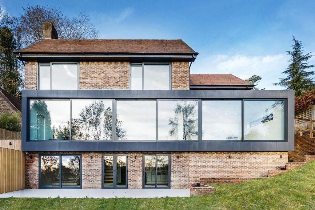 Hill House in Winchester, UK by AR Design Studio Architects