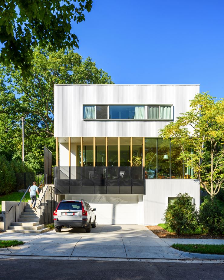 Stack House in Minneapolis, Minnesota by Lazor Office