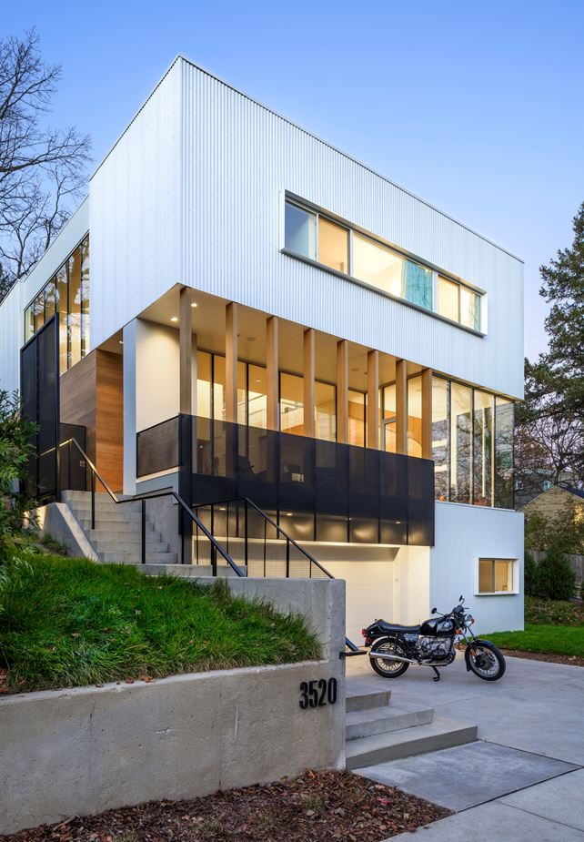 Stack House in Minneapolis, Minnesota by Lazor Office