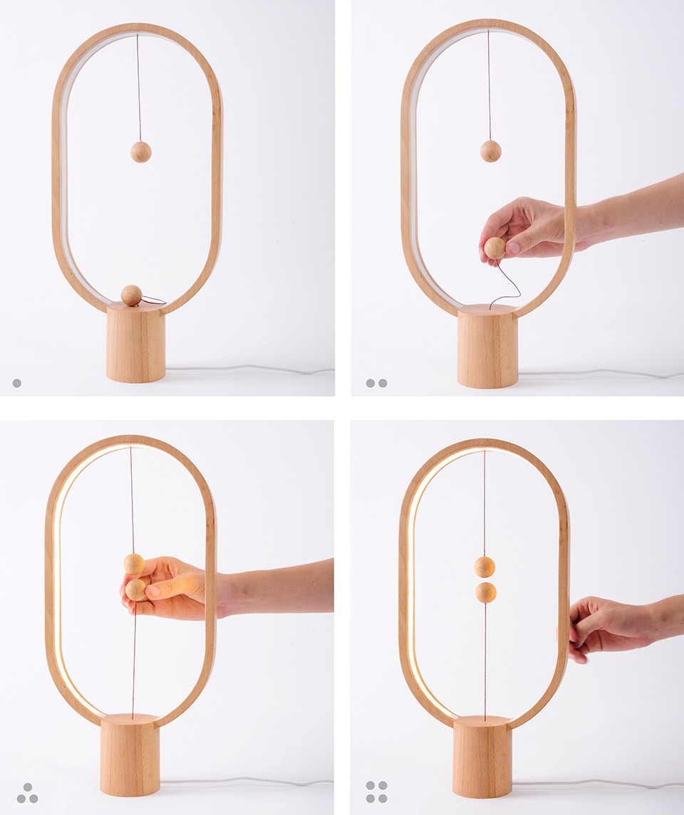 Heng Balance Lamp by Li Zanwen