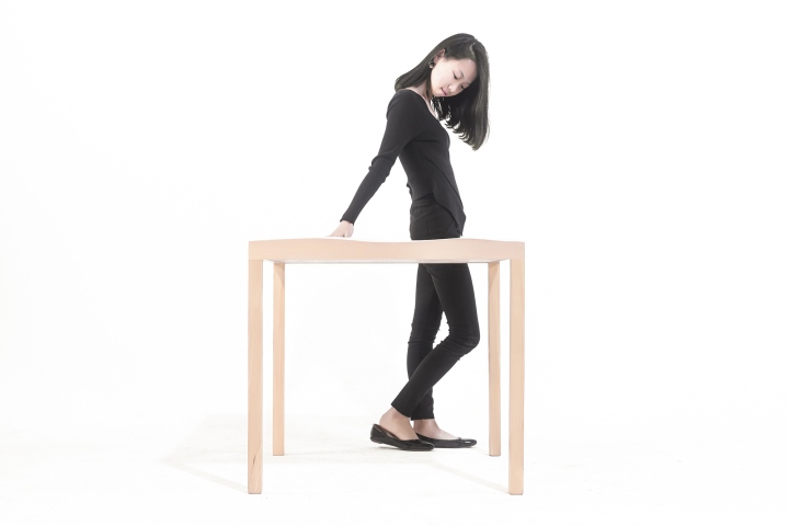 Paper Table by Han Wen-Qiang for Arch Studio