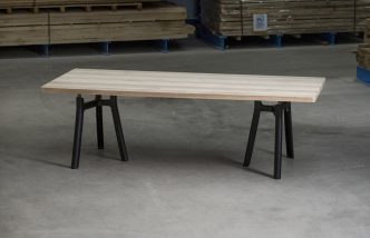 Trestle Oak Table by Jorre van Ast for Arco