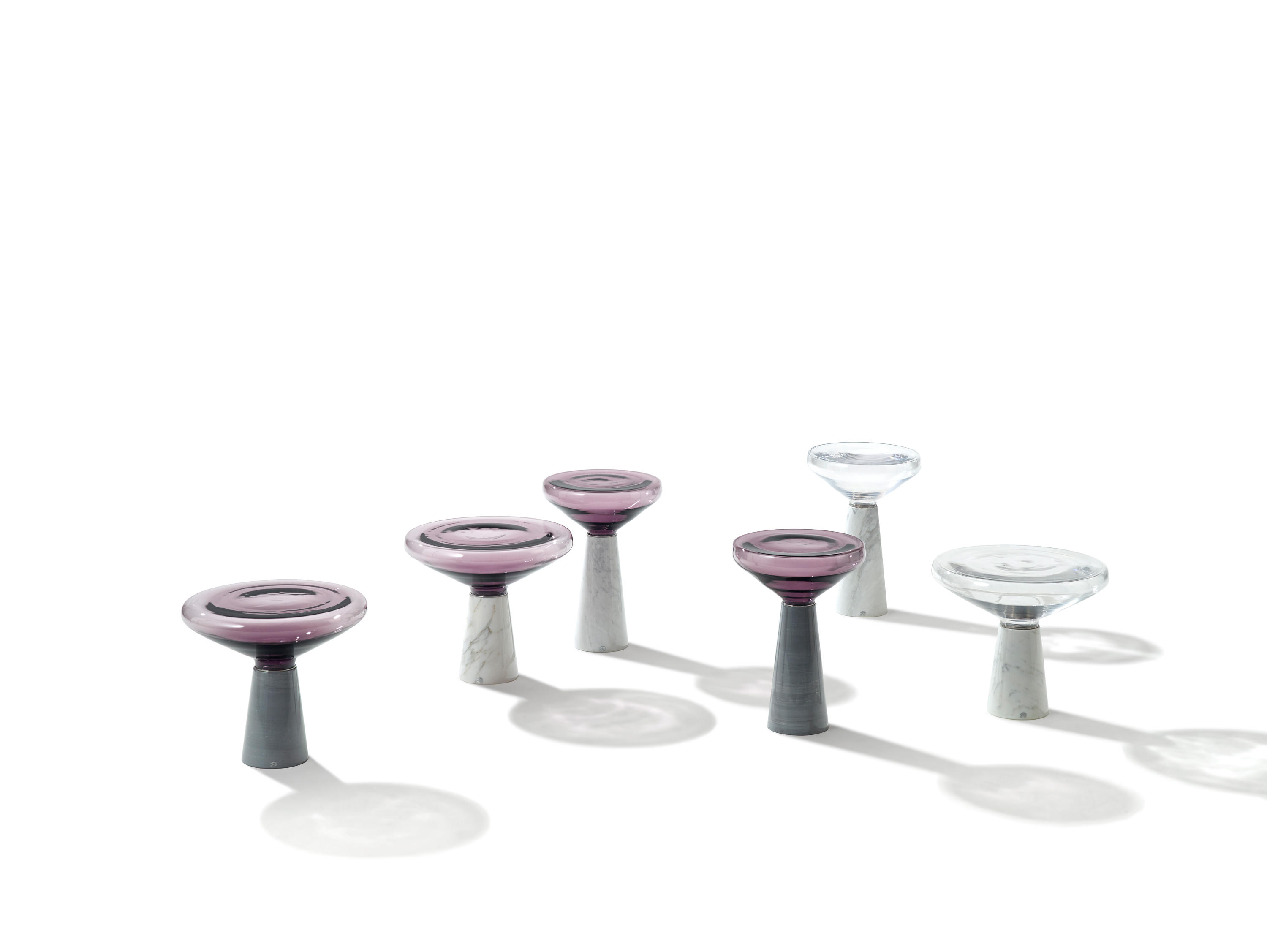 Blow Side Tables by Stephan Veit for Draenert