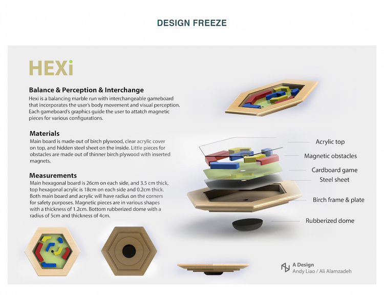 HEXi by Ali Alamzadeh & Andy Liao