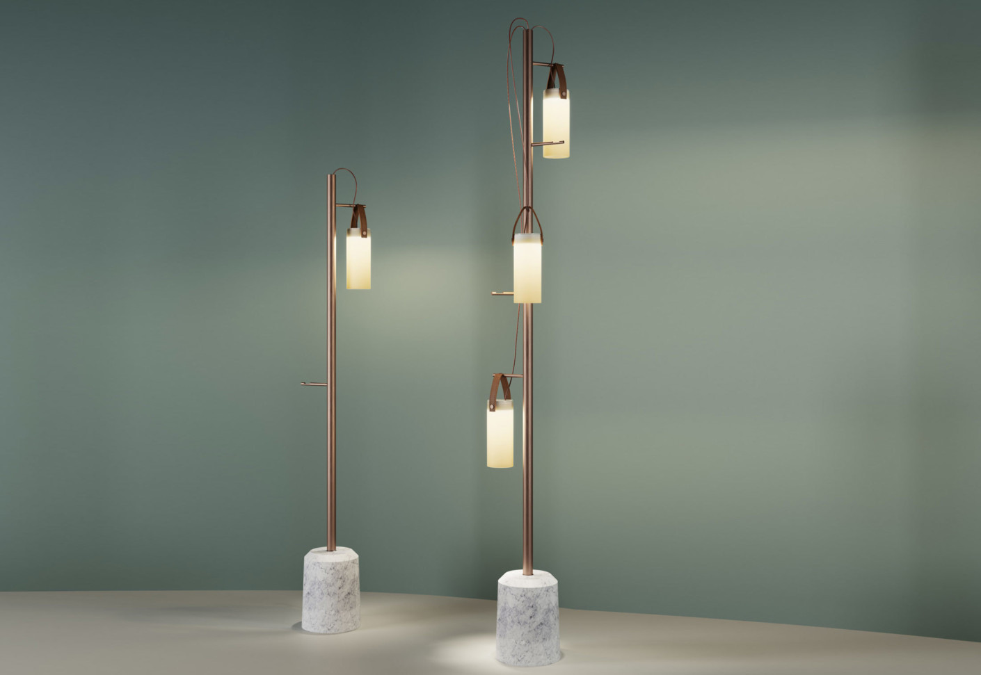 Galerie Lamp by Federico Peri for FontanaArte