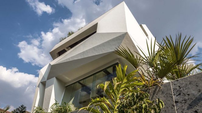 The Origami House in Pune, India by Sanjay Puri Architects