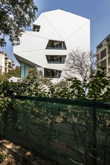 The Origami House in Pune, India by Sanjay Puri Architects