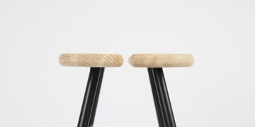 Rift Barstool by George Riding