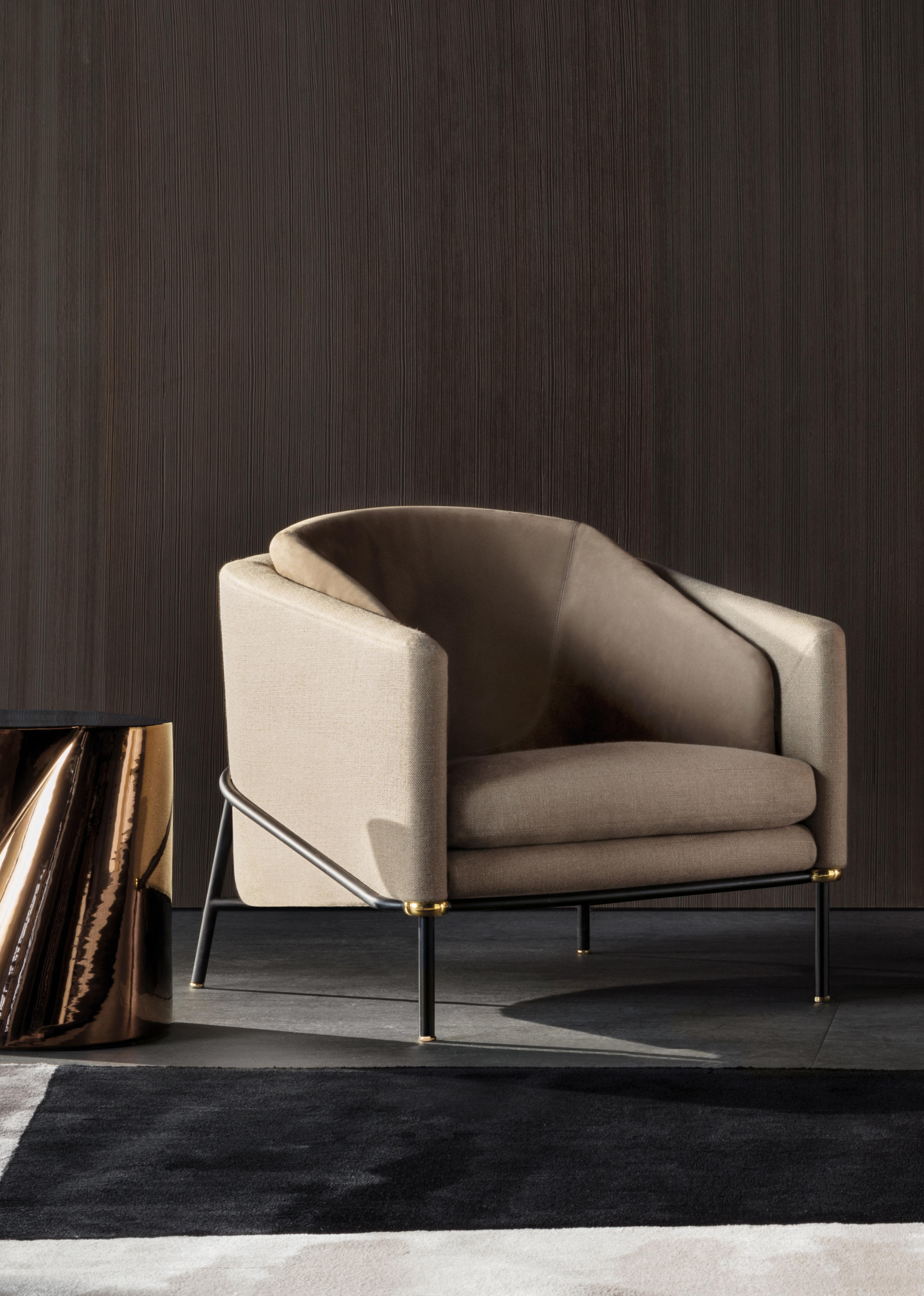Fil Noir Chair Collection by Christophe Delcourt for Minotti